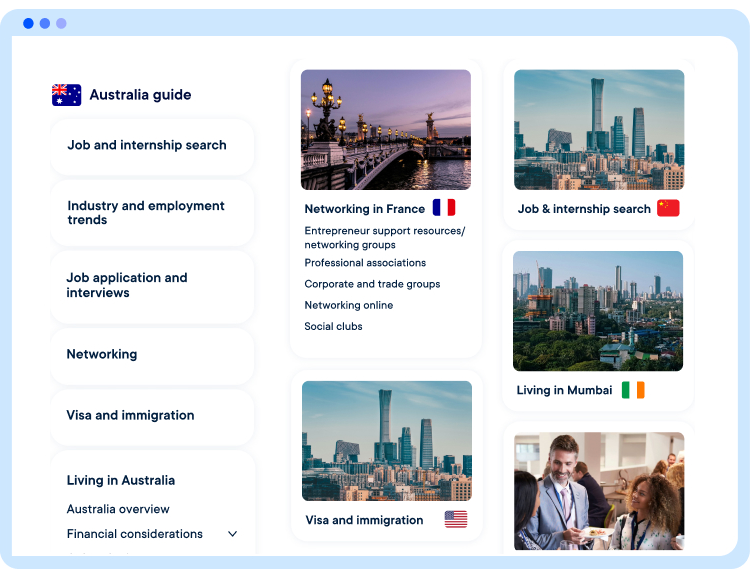 GoinGlobal Guides Mockup